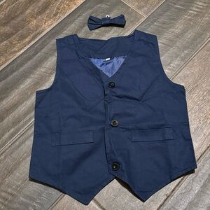 EUC Boys Vest and Bow Tie